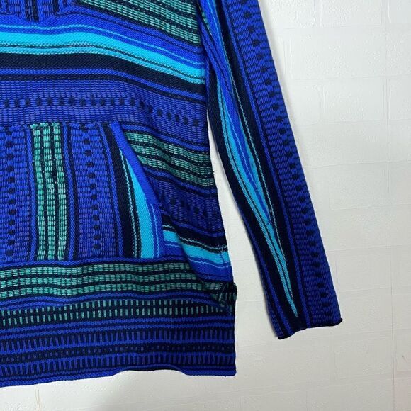 BCBGMaxAzria Hooded Sweater Womens size S High Low Hem 12% Lambswool - Picture 4 of 14